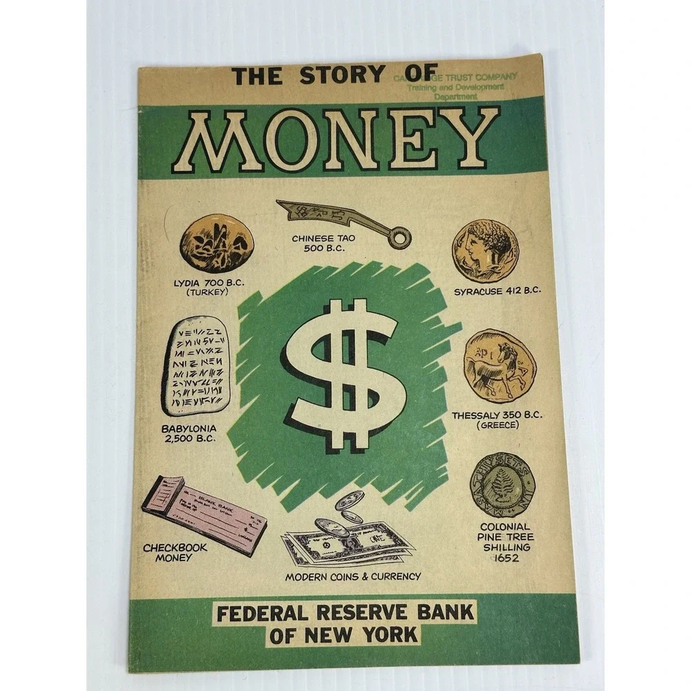 The Story of Money 1981 3rd Edition Promotional Comic Federal Reserve Bank of NY